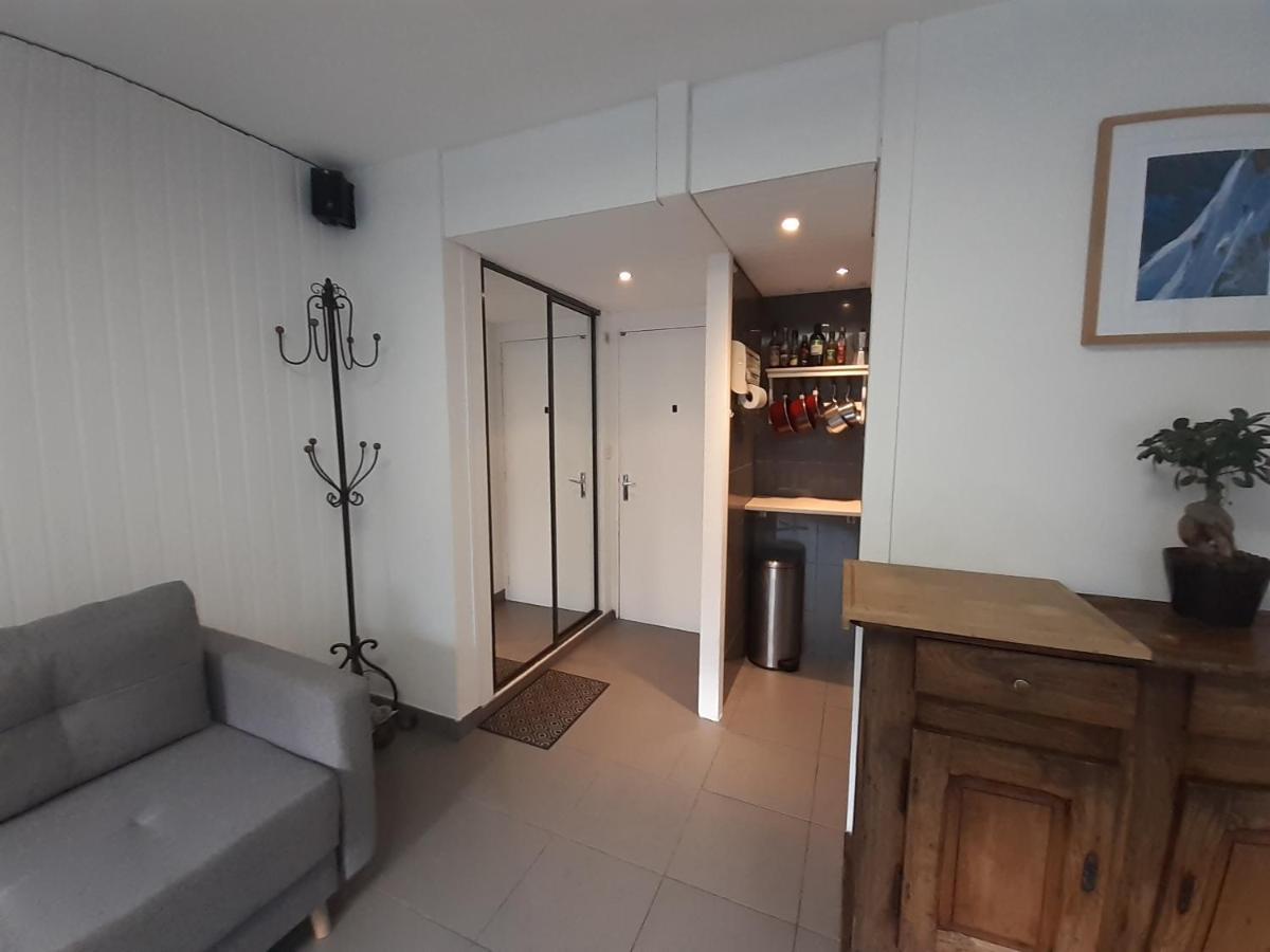 Studio Quartier Calme Centre Ville Vue Mont Blanc Chamonix Luaran gambar